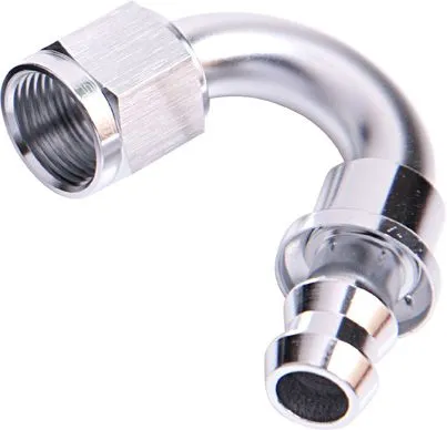 400 Series Push Lock 150° Hose End -10AN AF405-10S