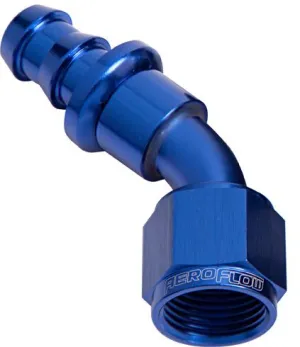 400 Series Push Lock 45° Hose End -12AN AF402-12