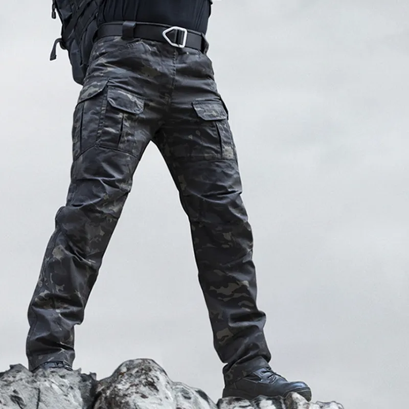 Archon IX8 Outdoor Waterproof Tactical Trousers Dark Camo