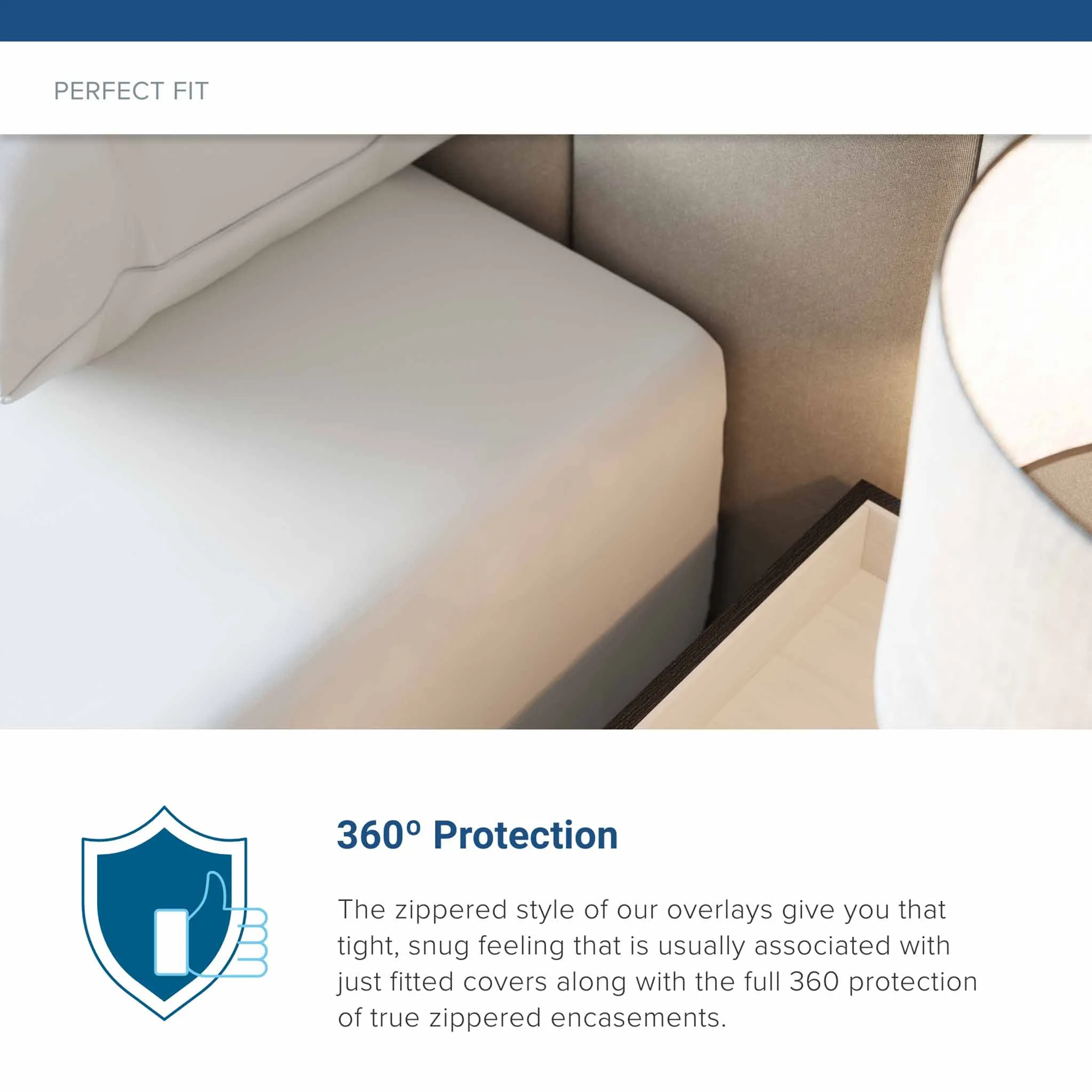 BedBug Solution™ 6 Gauge Vinyl Mattress or Box Spring Encasement
