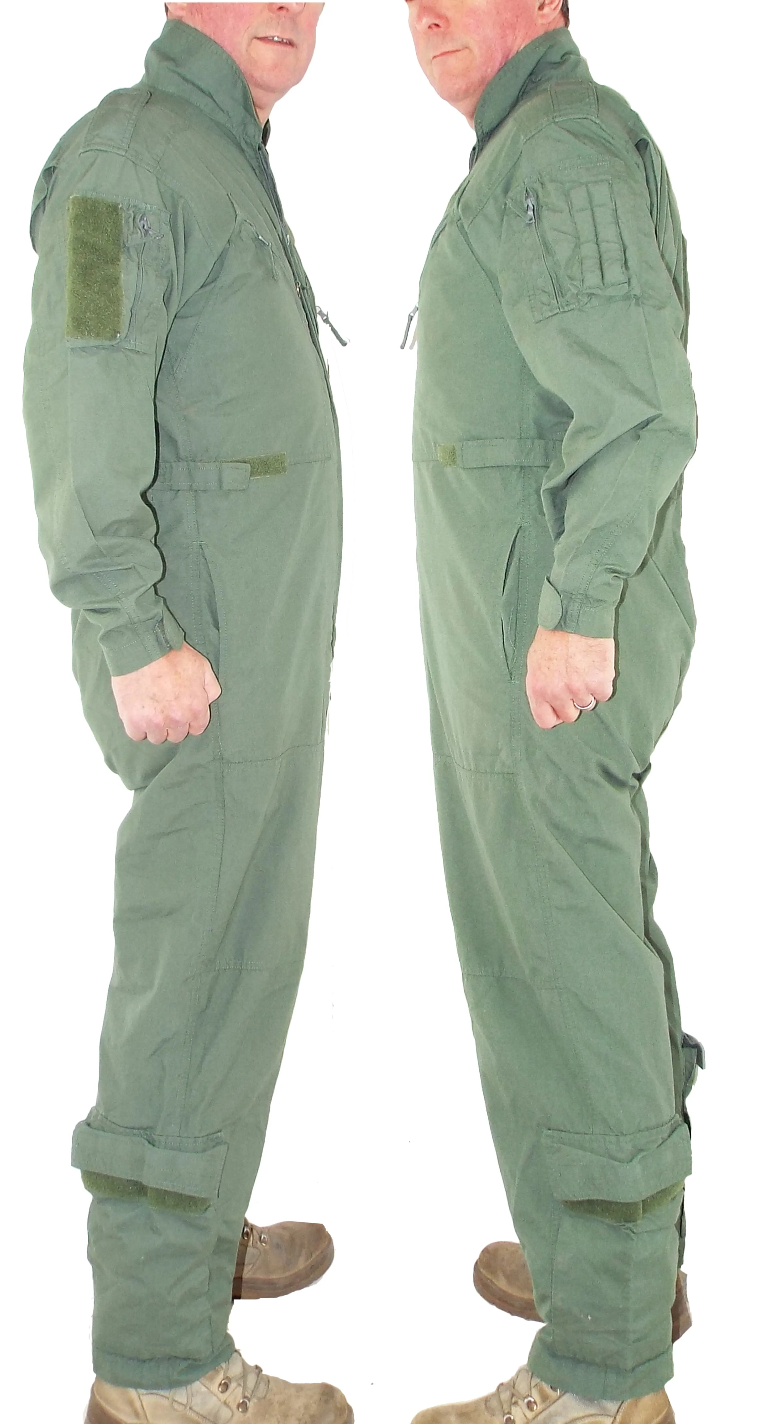 British RAF Flying Suit - Sage Green - slim fit - NO KNEE POCKETS - Grade 1 - BY xx/xxx sizes