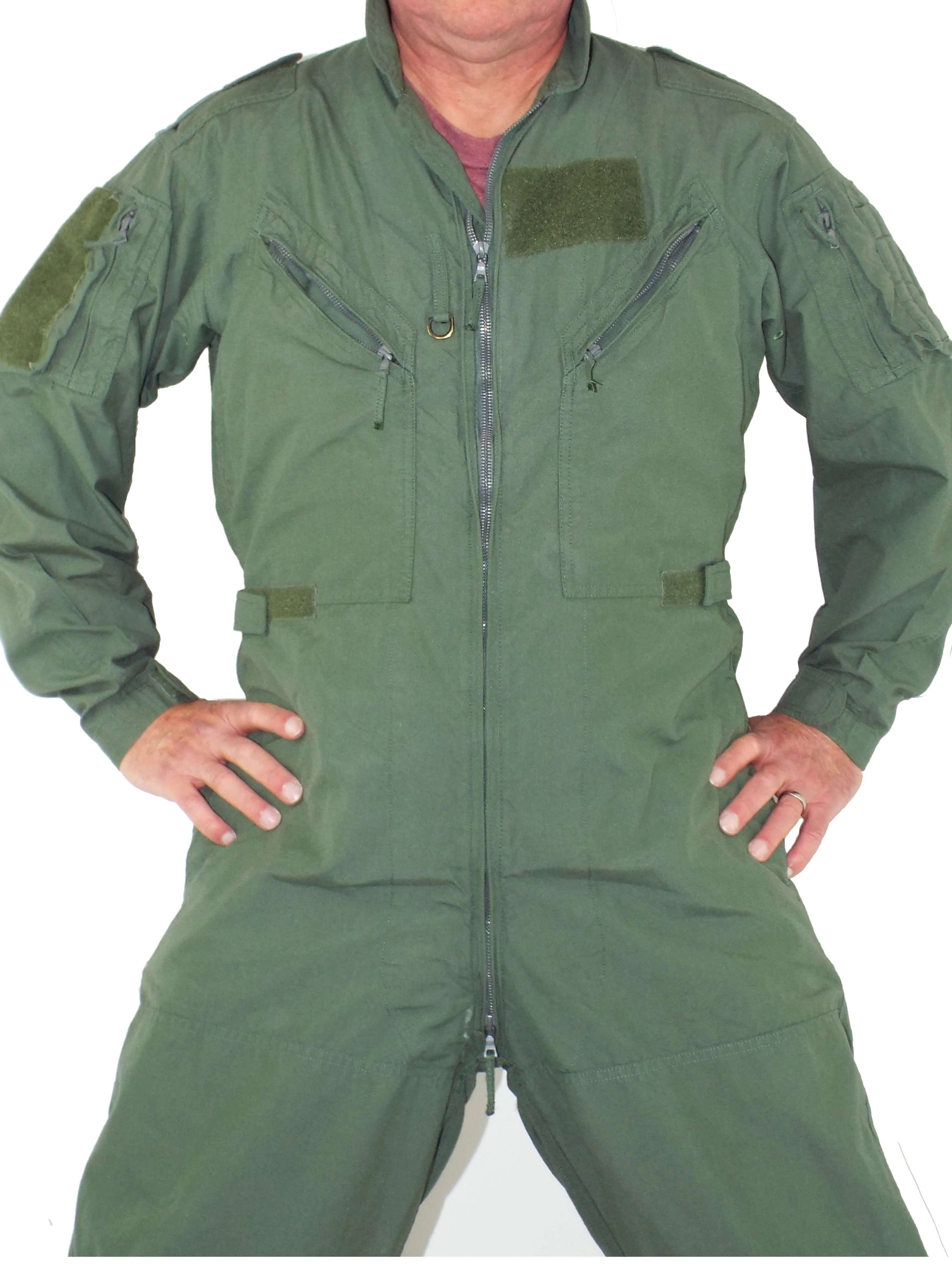 British RAF Flying Suit - Sage Green - slim fit - NO KNEE POCKETS - Grade 1 - BY xx/xxx sizes