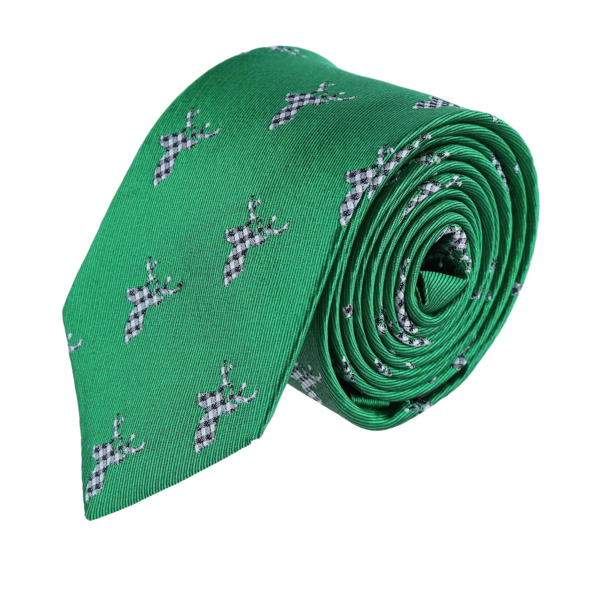 Comet the Reindeer Novelty Silk Necktie