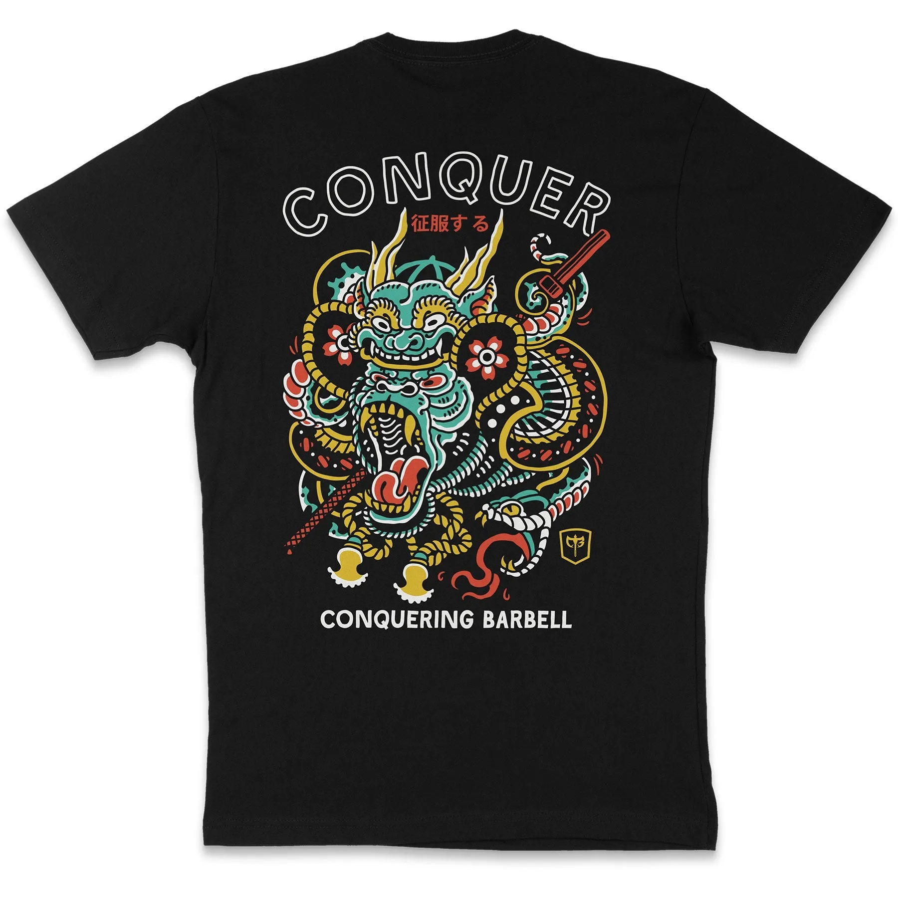 Conquer - Gorilla - Black Tee
