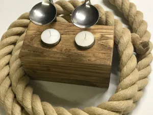Double Spoon oil burner Tea Light Spoon Oil Diffuser
