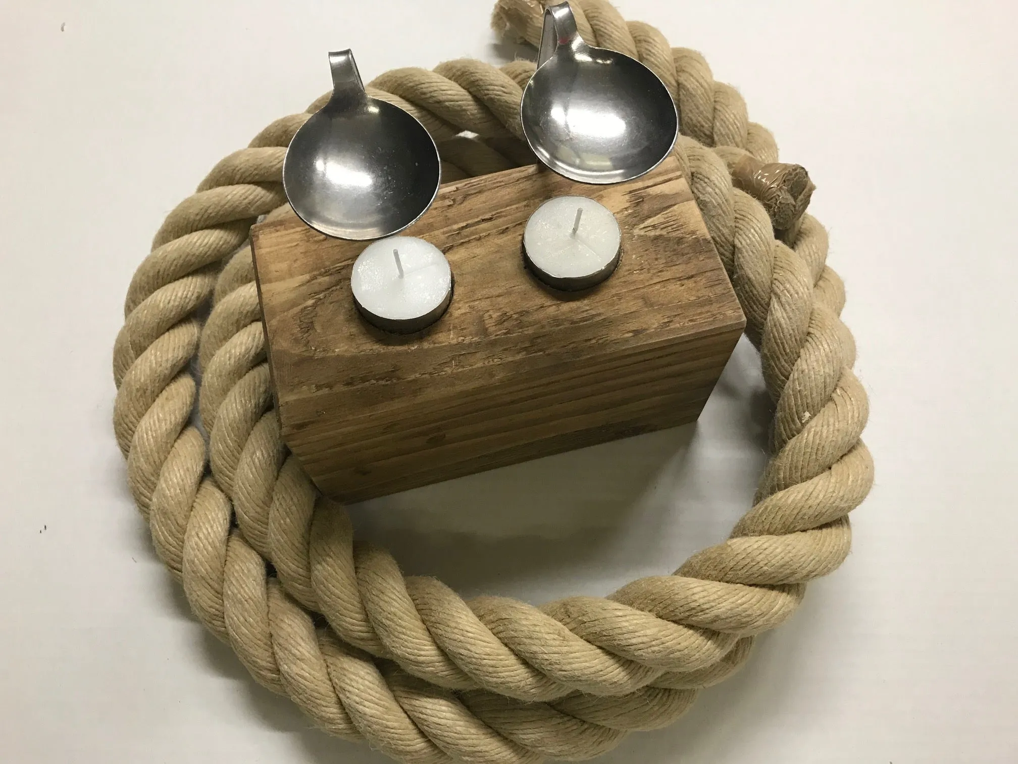 Double Spoon oil burner Tea Light Spoon Oil Diffuser