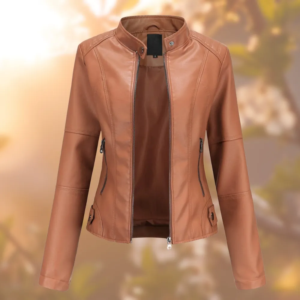 Giorgina - Stylish Leather Jacket