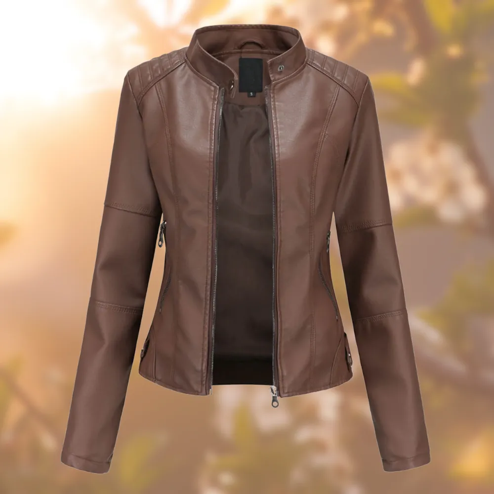 Giorgina - Stylish Leather Jacket