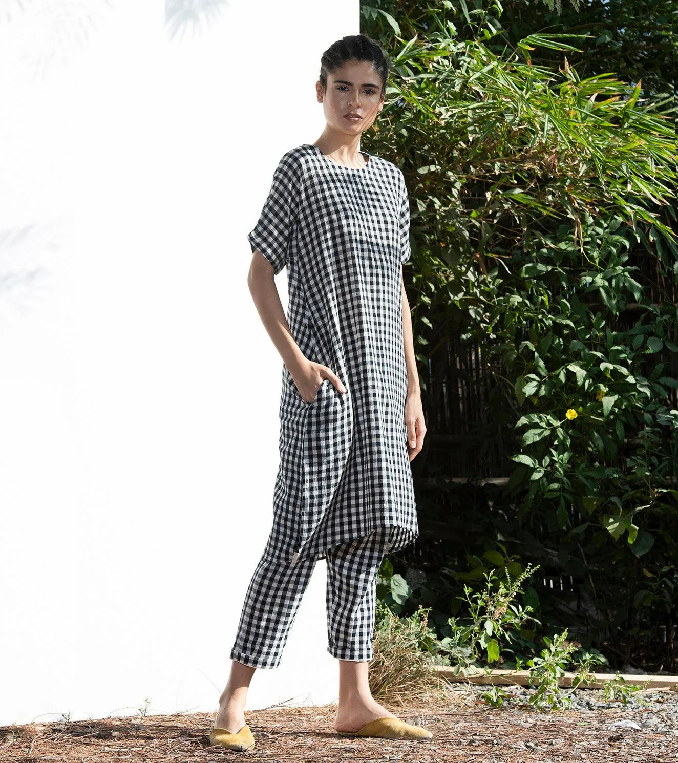 Hellebore Checkered co-ord set