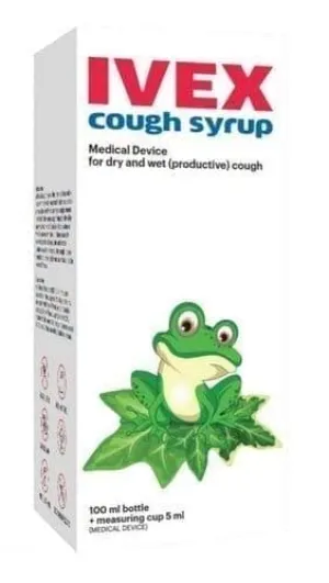 Ivex syrup 100ml, ivy, thyme and marshmallow