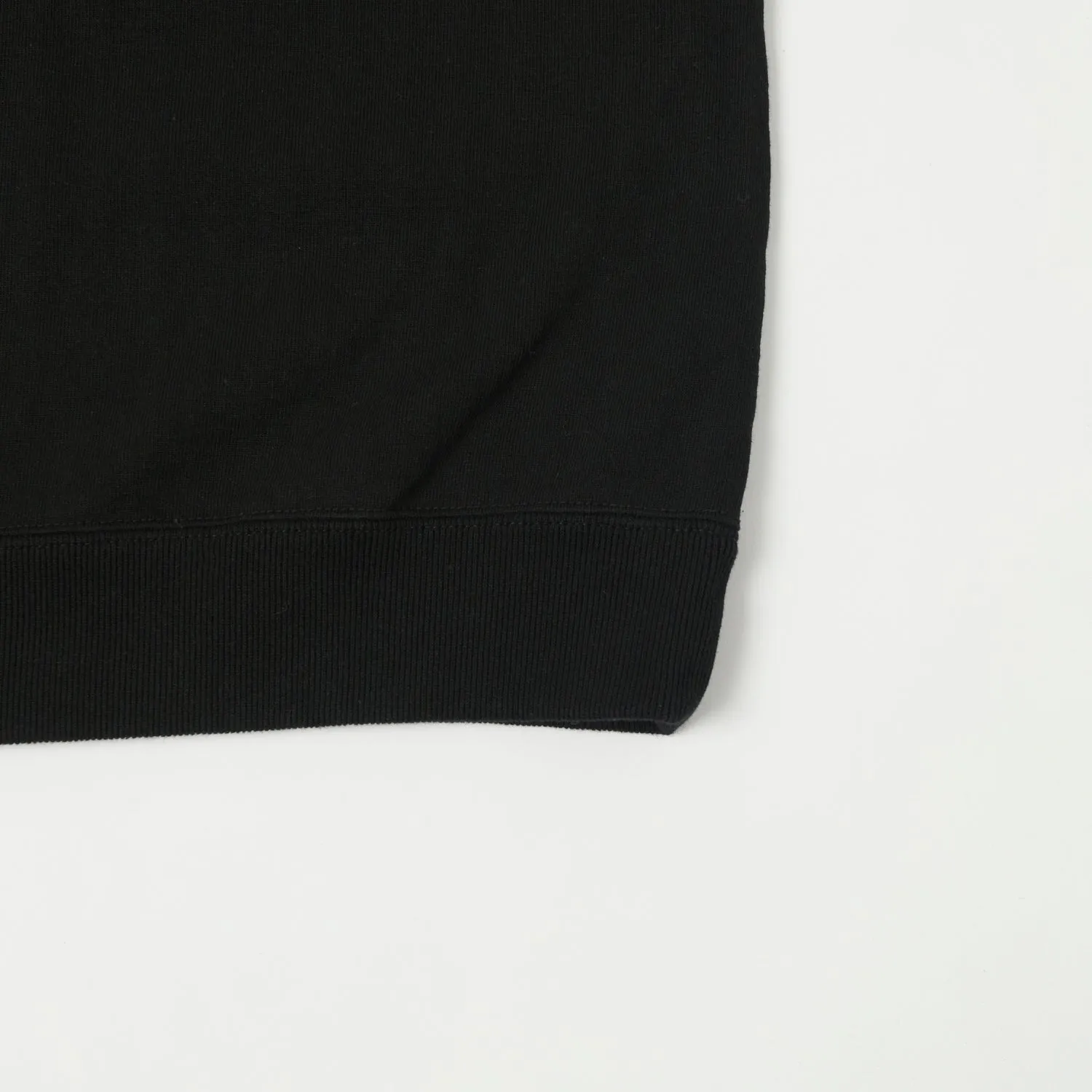 Jackman JM5110 Dotsume Rib Tee - Black