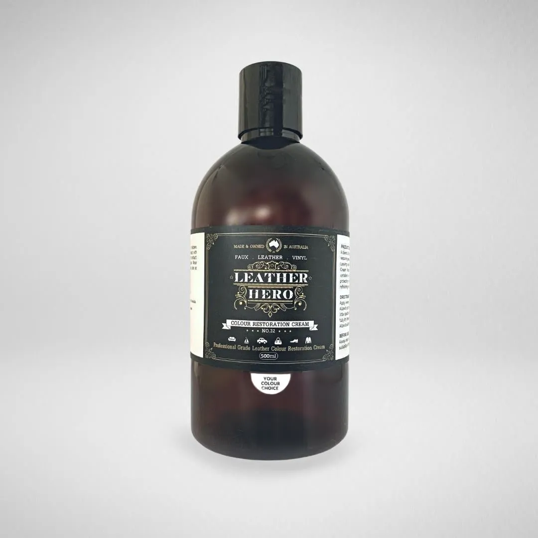 Leather Colour Cream - Donkey