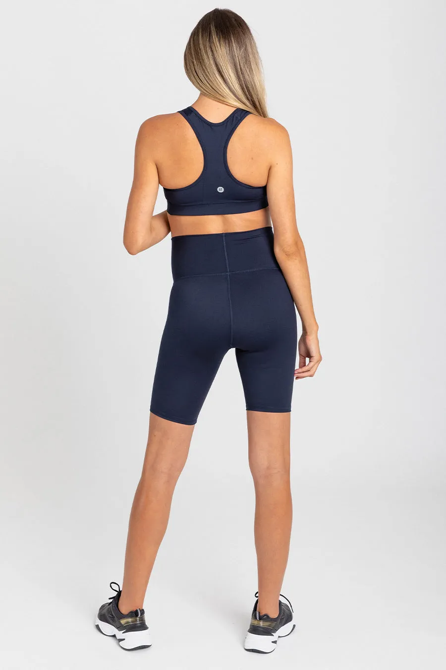 Mama Maternity Bike Shorts - Navy