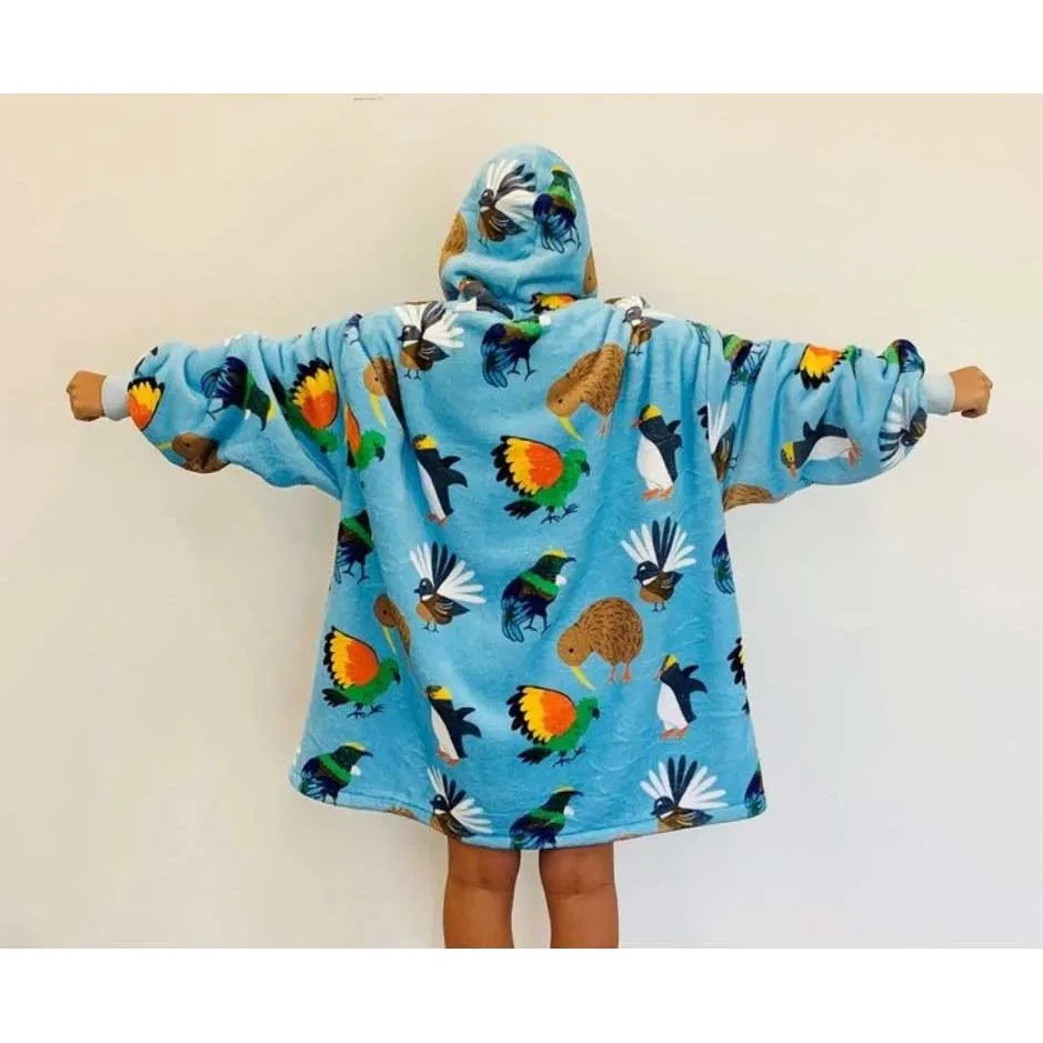 Mega Hoodie - Native Birds