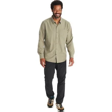 Men's Aerobora long sleeve shirt Marmot, Vetiver color