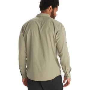 Men's Aerobora long sleeve shirt Marmot, Vetiver color