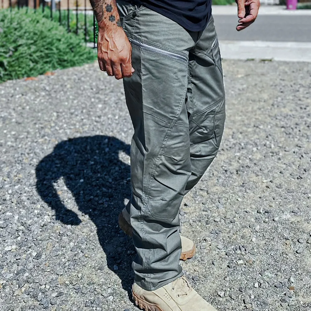 Men's Urban Pro Stretch Tactical Trousers Army Green