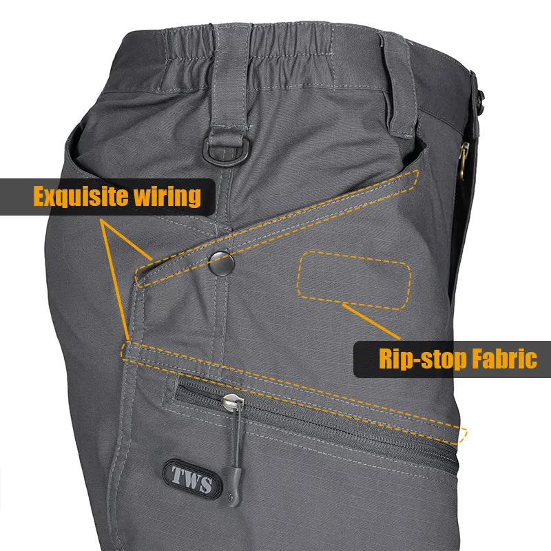 Men's Urban Pro Stretch Tactical Trousers Charcoal