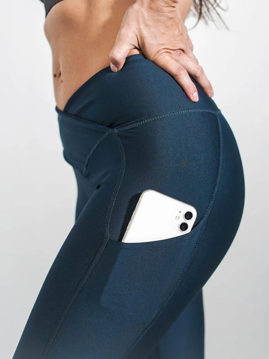 Pristine Pocket Capri Leggings | MIDNIGHT