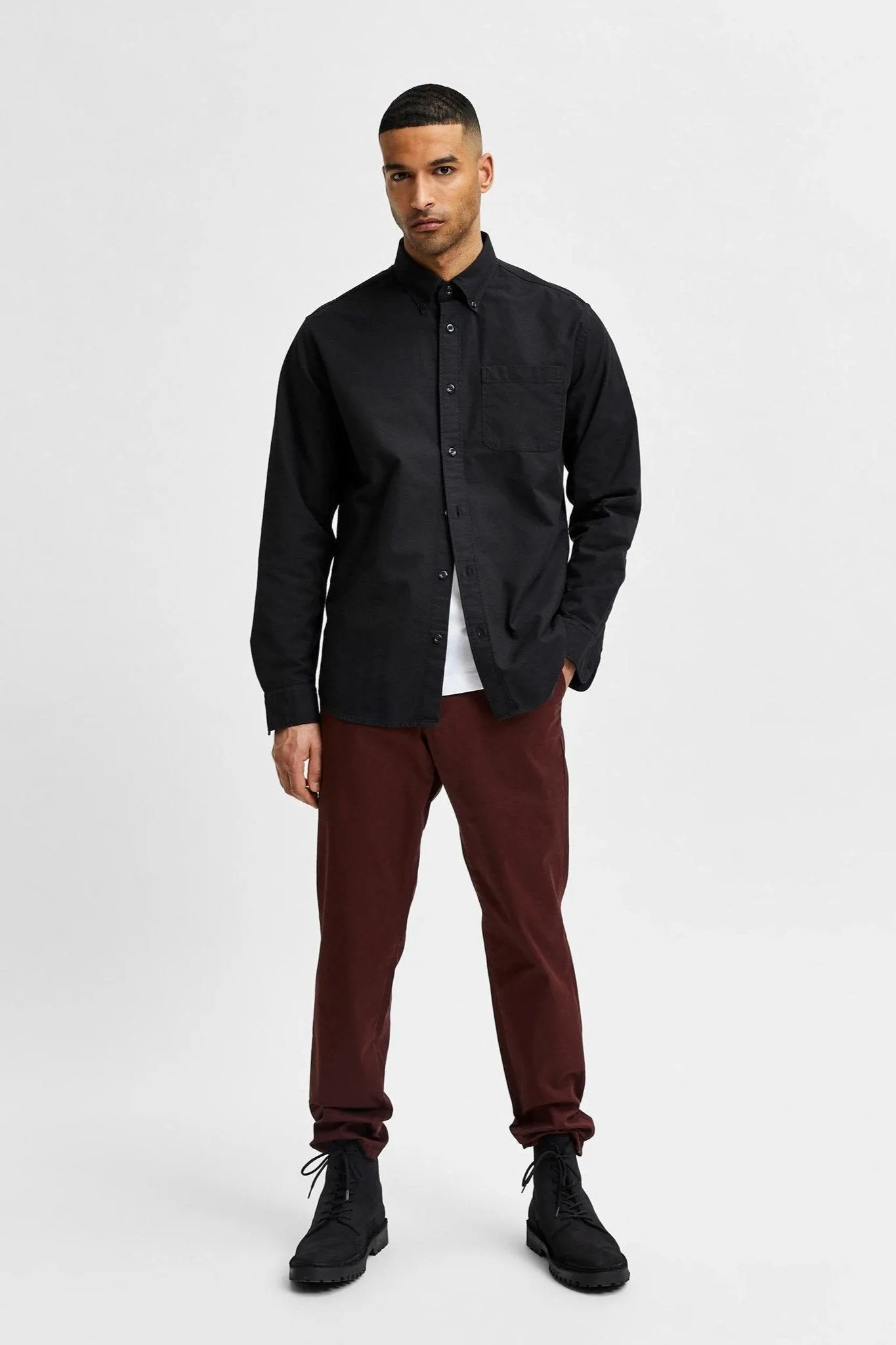 Rick Flex Shirt - Black