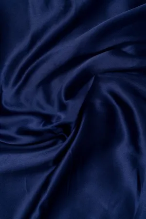 Royal Blue Dyed Satin