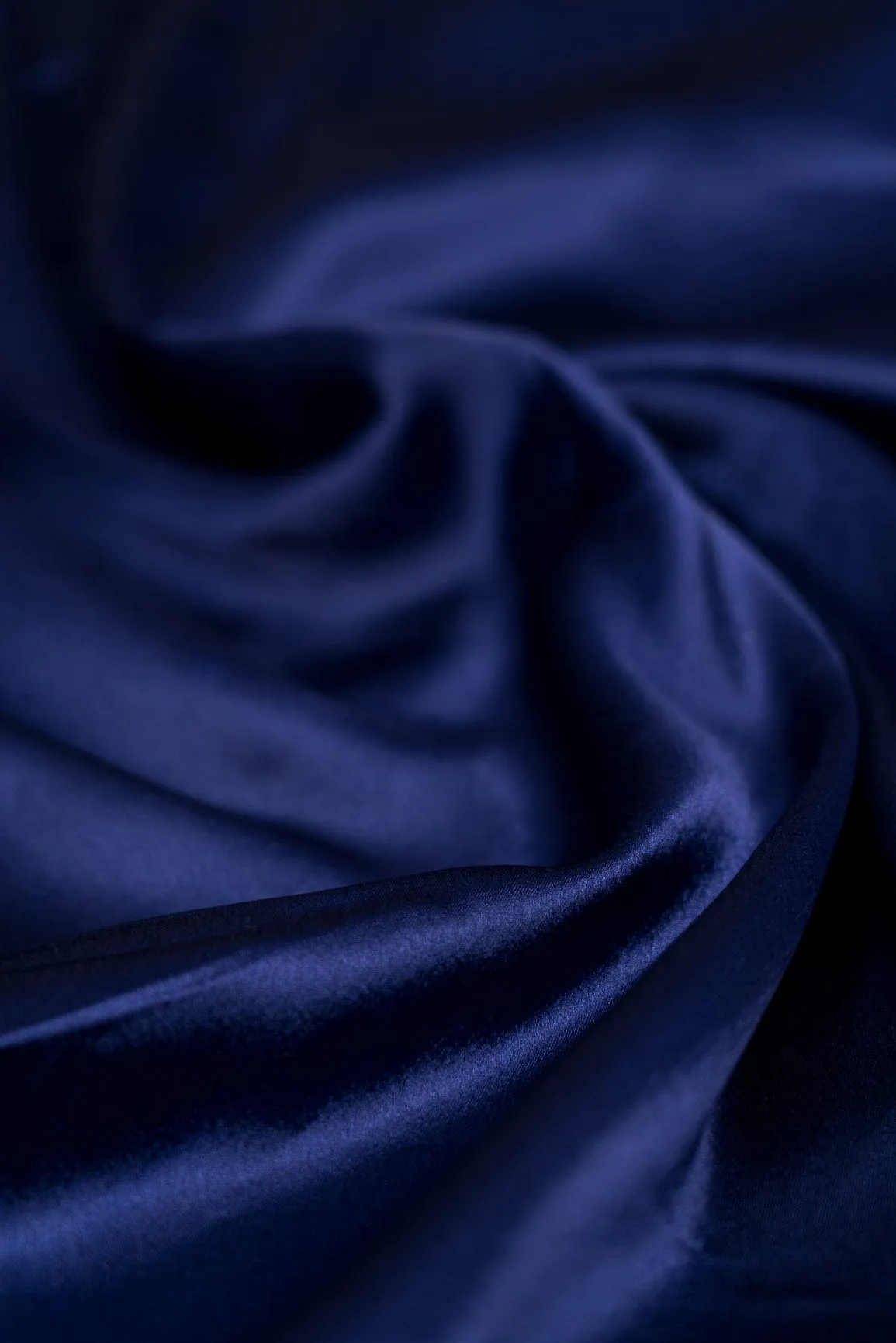 Royal Blue Dyed Satin