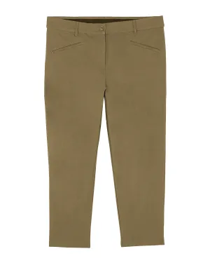 Santos Ankle Pant | Olive Green