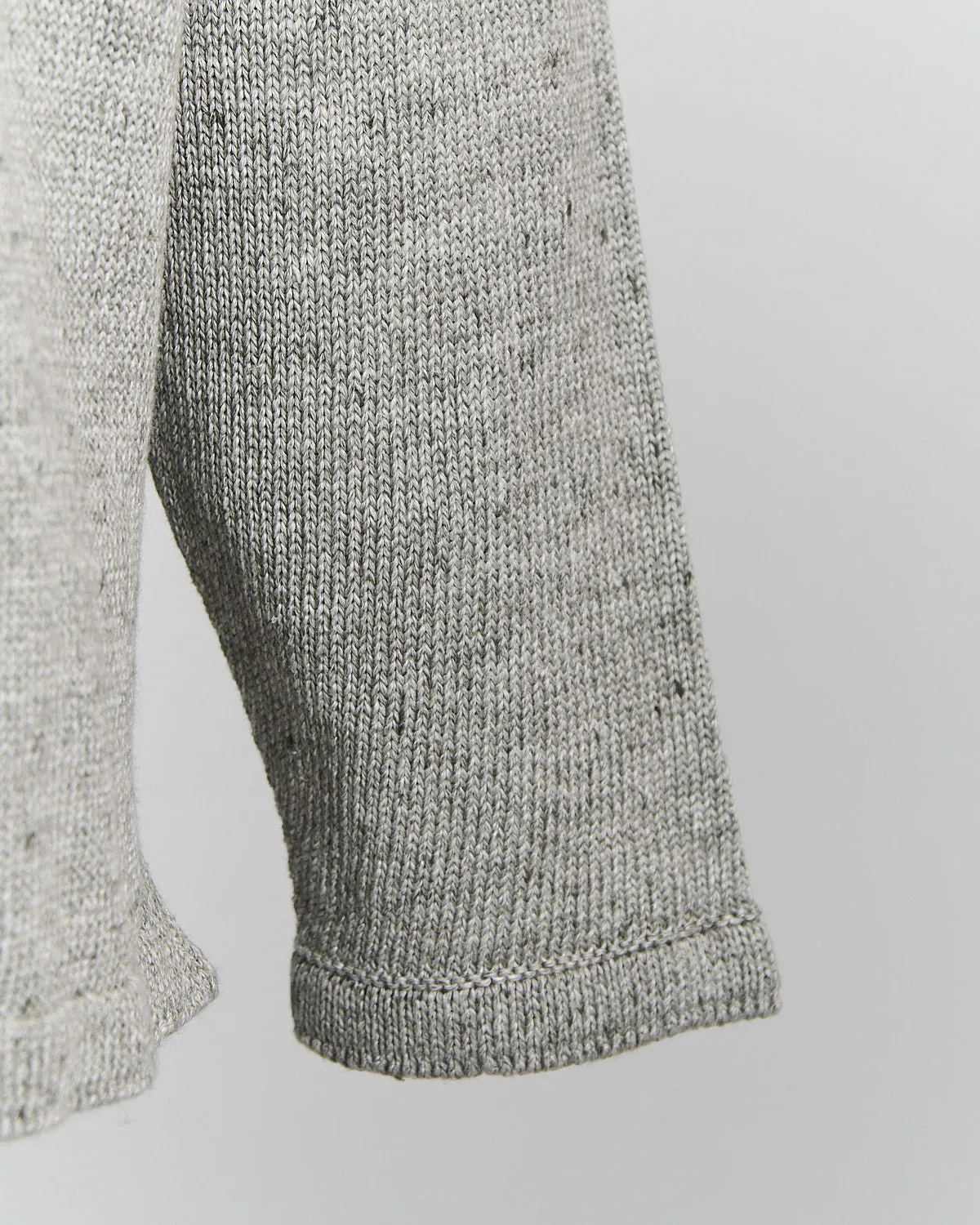 Signature 100% Washed Linen Light Grey Mix Shirt Jacket