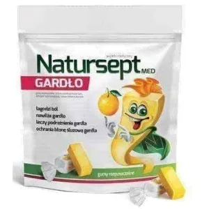 Throat pain, Natursept Med Throat soluble gums